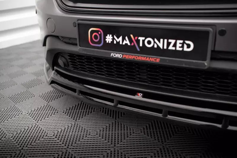 Maxton Design Frontlippe für Ford Edge Mk2 Hochglanz schwarz – Ansicht 4