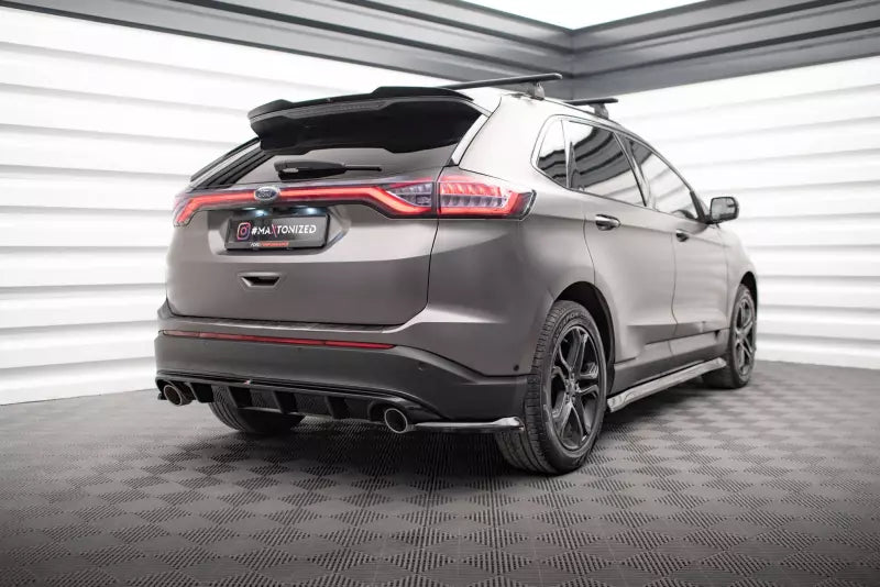 Maxton Design Heckdiffusor für Ford Edge Mk2 Hochglanz schwarz – Ansicht 2