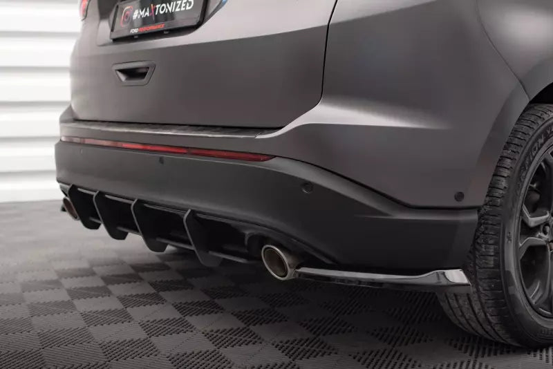 Maxton Design Diffusor Flaps für Ford Edge Mk2 Hochglanz schwarz – Ansicht 1