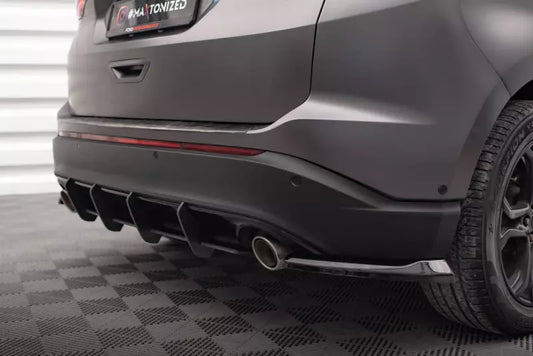 Maxton Design Diffusor Flaps für Ford Edge Mk2 Hochglanz schwarz – Ansicht 1