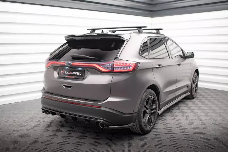 Maxton Design Diffusor Flaps V.2 für Ford Edge Mk2 Hochglanz schwarz – Ansicht 2