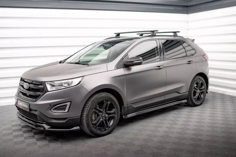 Maxton Design Seitenschweller (Paar) für Ford Edge Mk2 Hochglanz schwarz – Ansicht 3