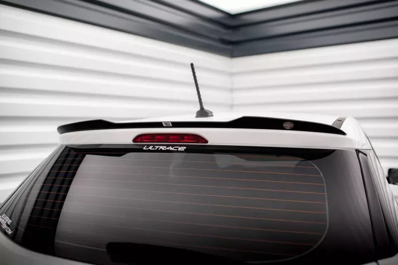 Maxton Design Heckspoiler Lippe für Hyundai I20 Mk2 Facelift Hochglanz schwarz – Ansicht 1