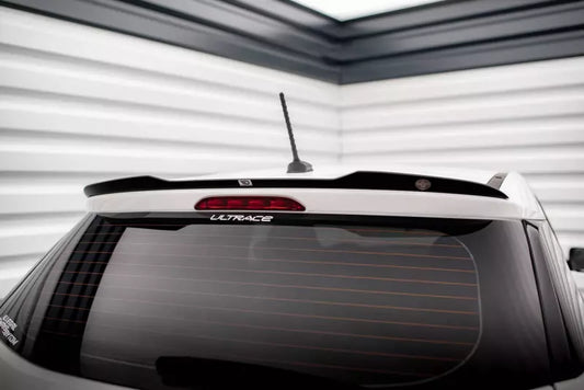 Maxton Design Heckspoiler Lippe für Hyundai I20 Mk2 Facelift Hochglanz schwarz – Ansicht 1
