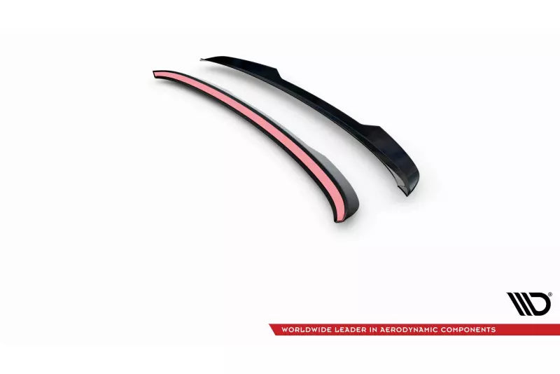 Maxton Design Heckspoiler Lippe für Hyundai I20 Mk2 Facelift Hochglanz schwarz – Ansicht 4
