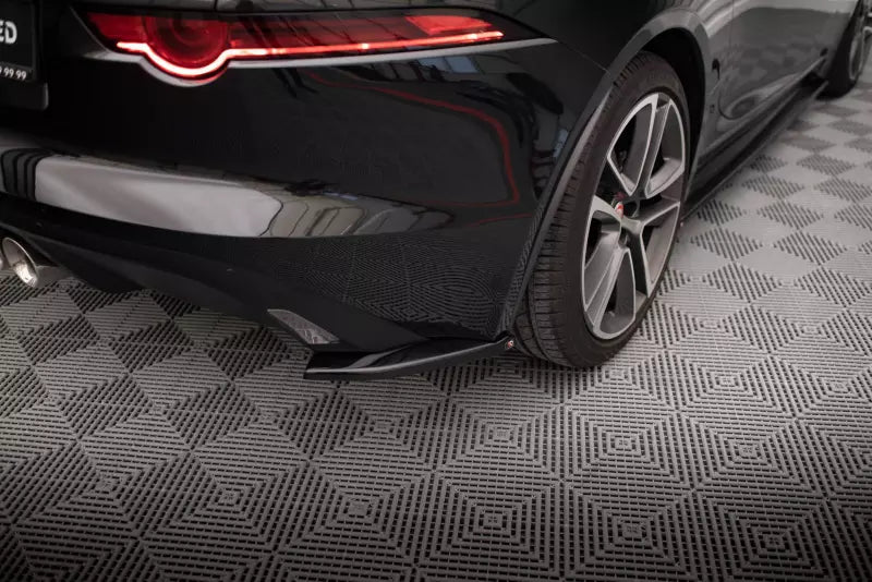Maxton Design Diffusor Flaps für Jaguar F-Type Mk1 Facelift Hochglanz schwarz – Ansicht 1