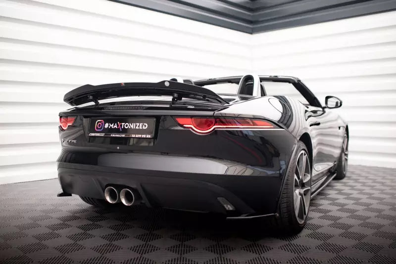 Maxton Design Diffusor Flaps für Jaguar F-Type Mk1 Facelift Hochglanz schwarz – Ansicht 3