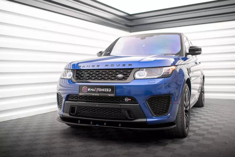 Maxton Design Frontlippe für Land Rover Range Rover Sport SVR Mk2 Hochglanz schwarz – Ansicht 1