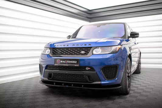 Maxton Design Frontlippe für Land Rover Range Rover Sport SVR Mk2 Hochglanz schwarz – Ansicht 1
