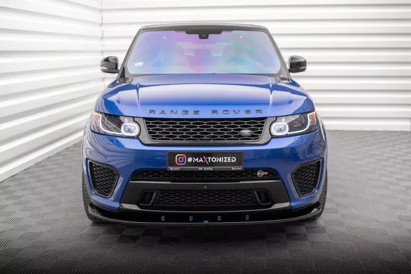 Maxton Design Frontlippe für Land Rover Range Rover Sport SVR Mk2 Hochglanz schwarz – Ansicht 2