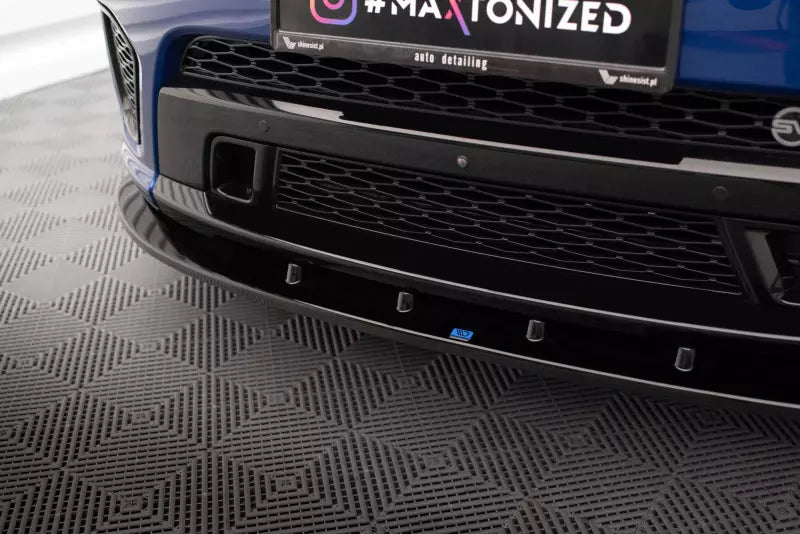Maxton Design Frontlippe für Land Rover Range Rover Sport SVR Mk2 Hochglanz schwarz – Ansicht 3