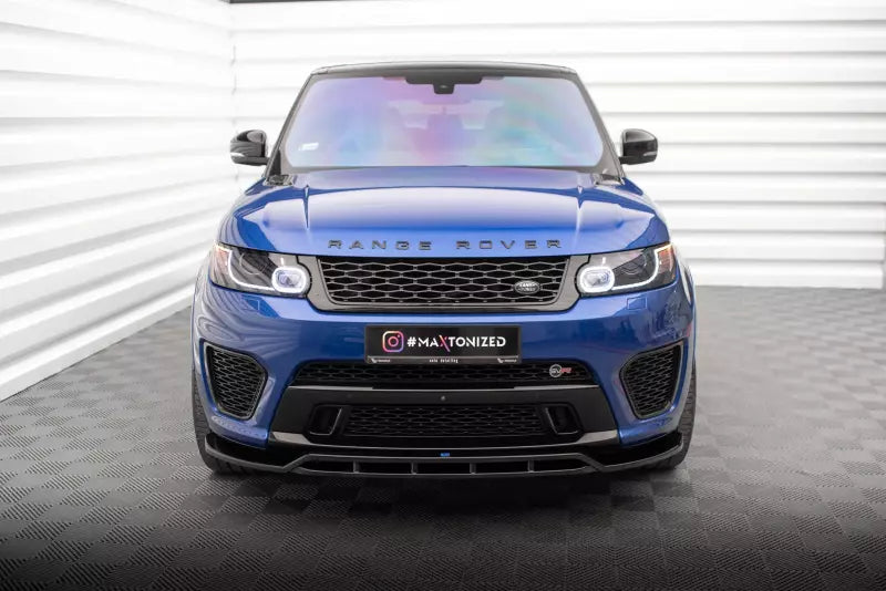 Maxton Design Frontlippe V.2 für Land Rover Range Rover Sport SVR Mk2 Hochglanz schwarz – Ansicht 2