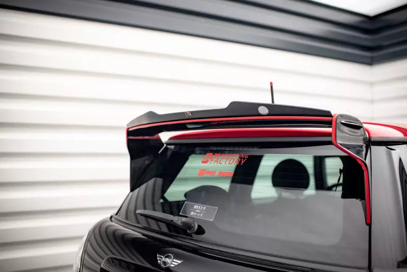 Maxton Design Heckspoiler Lippe V.2 für Mini Cooper John Cooper Works R56 Hochglanz schwarz – Ansicht 1