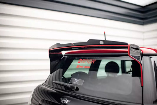 Maxton Design Heckspoiler Lippe V.2 für Mini Cooper John Cooper Works R56 Hochglanz schwarz – Ansicht 1