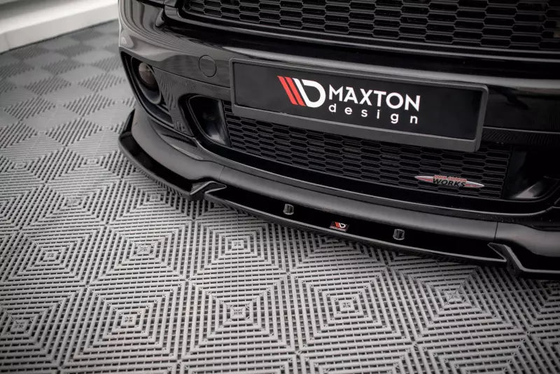 Maxton Design Frontlippe V.3 für Mini Cooper John Cooper Works R56 Hochglanz schwarz – Ansicht 3
