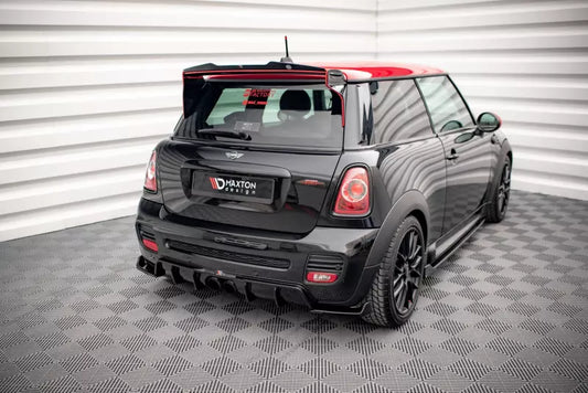 Maxton Design Heckdiffusor für Mini Cooper John Cooper Works R56 Hochglanz schwarz – Ansicht 1