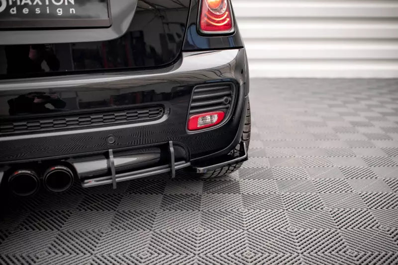 Maxton Design Diffusor Flaps V.2 für Mini Cooper John Cooper Works R56 Hochglanz schwarz – Ansicht 3