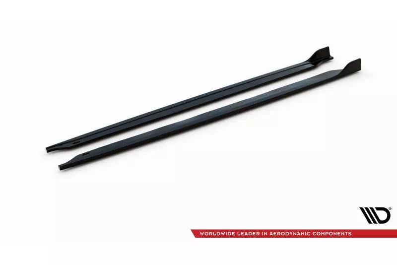 Maxton Design Seitenschweller (Paar) für Mini Cooper John Cooper Works R56 Hochglanz schwarz – Ansicht 4
