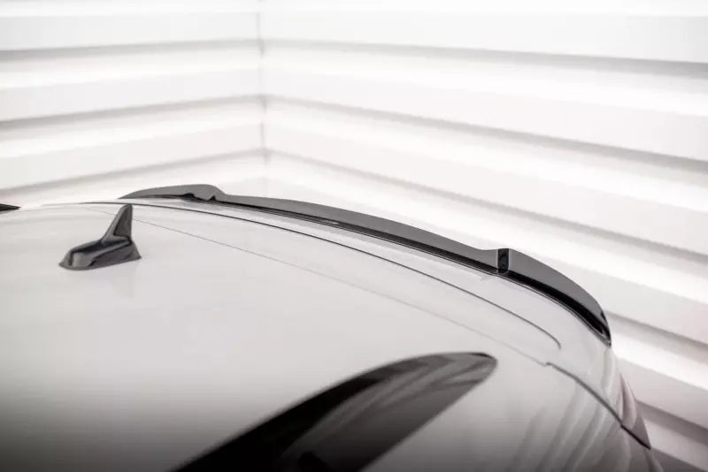 Maxton Design Heckspoiler Lippe für Skoda Karoq Sportline Mk1 Facelift Hochglanz schwarz – Ansicht 3