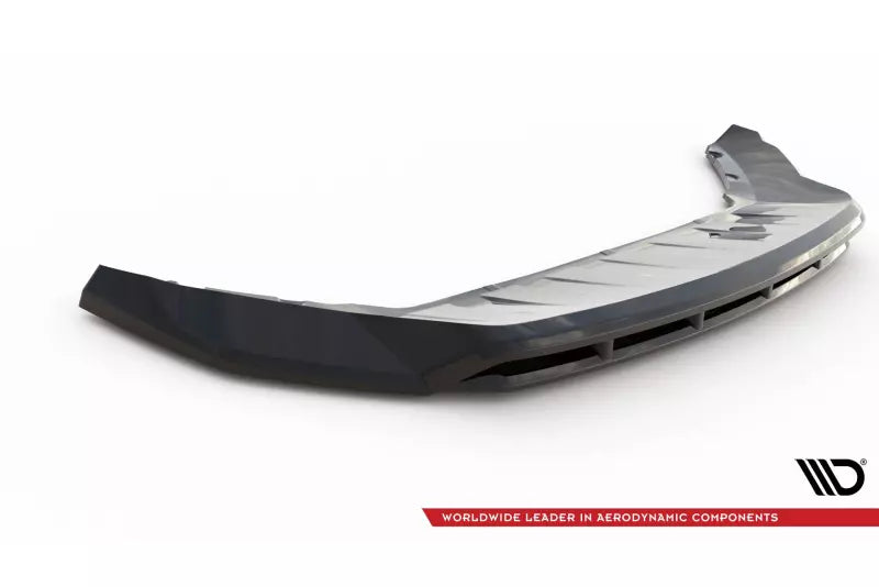 Maxton Design Frontlippe für Skoda Karoq Sportline Mk1 Facelift Hochglanz schwarz – Ansicht 4