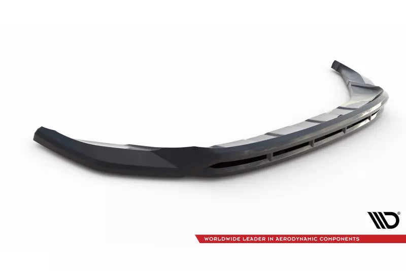 Maxton Design Frontlippe für Volkswagen T-Roc R / R-Line Mk1 Facelift Hochglanz schwarz – Ansicht 4