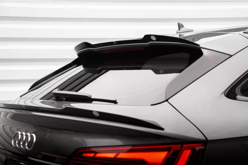 Maxton Design Heckspoiler Lippe für Audi SQ5 Sportback Mk2 Facelift Hochglanz schwarz – Ansicht 1
