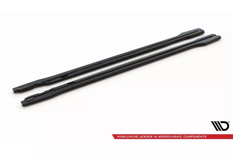 Maxton Design Seitenschweller (Paar) für Audi SQ5 / Q5 S-Line SUV / Sportback Mk2 Facelift Hochglanz schwarz – Ansicht 4