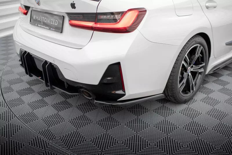 Maxton Design Diffusor Flaps für BMW M-Paket G20 / G21 Facelift Hochglanz schwarz – Ansicht 1