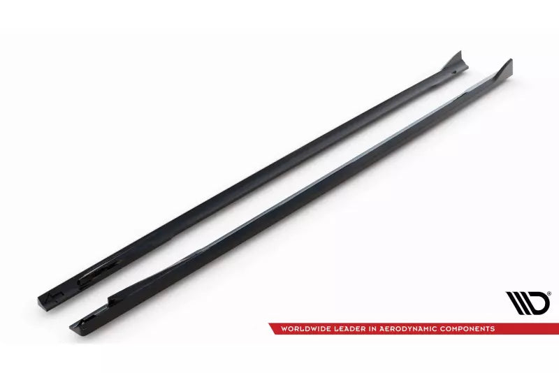 Maxton Design Seitenschweller (Paar) für BMW i4 M-Paket G26 Hochglanz schwarz – Ansicht 4