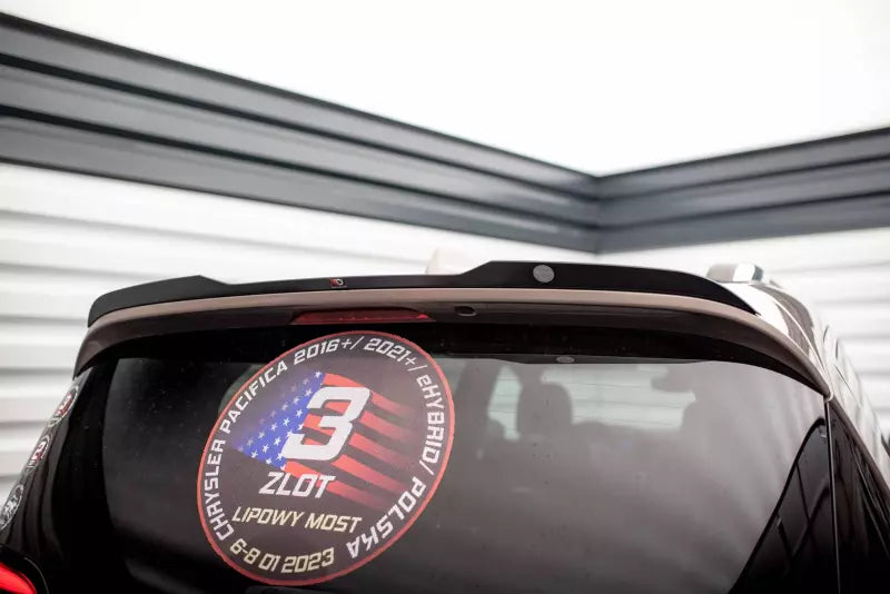 Maxton Design Heckspoiler Lippe für Chrysler Pacifica Mk2 Hochglanz schwarz – Ansicht 1