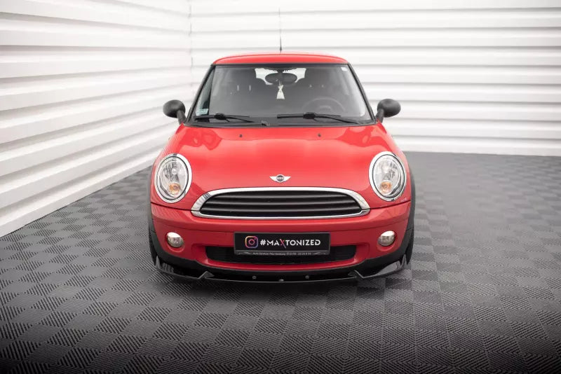 Maxton Design Frontlippe für Mini One R56 Hochglanz schwarz – Ansicht 2