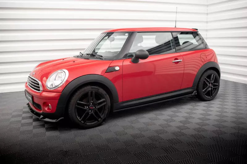Maxton Design Seitenschweller (Paar) für Mini One R56 Hochglanz schwarz – Ansicht 3