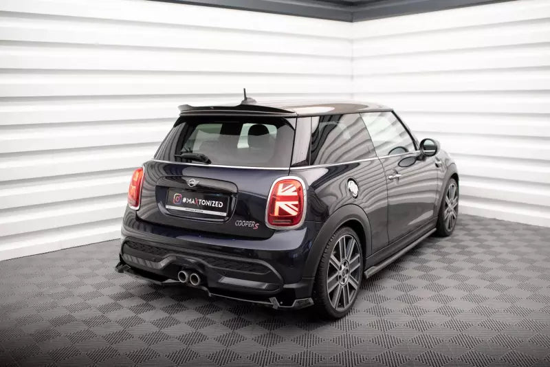 Maxton Design Heckspoiler Lippe für Mini Cooper S F56 Facelift Hochglanz schwarz – Ansicht 1
