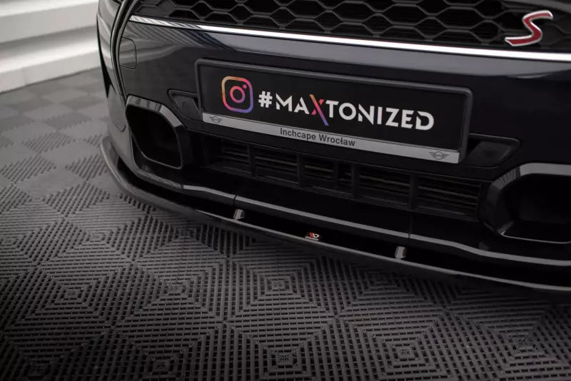 Maxton Design Frontlippe für Mini Cooper S F56 Facelift Hochglanz schwarz – Ansicht 3