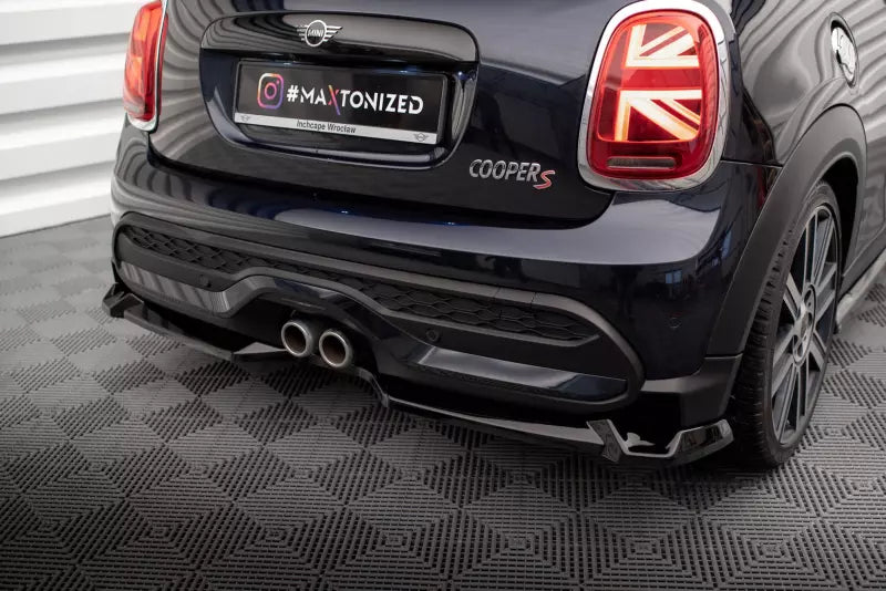 Maxton Design Heckdiffusor für Mini Cooper S F56 Facelift Hochglanz schwarz – Ansicht 1