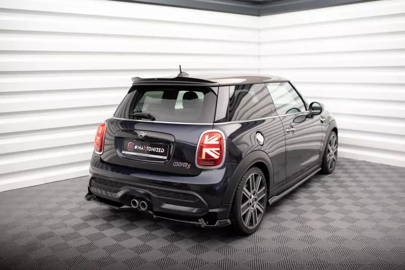 Maxton Design Heckdiffusor für Mini Cooper S F56 Facelift Hochglanz schwarz – Ansicht 2