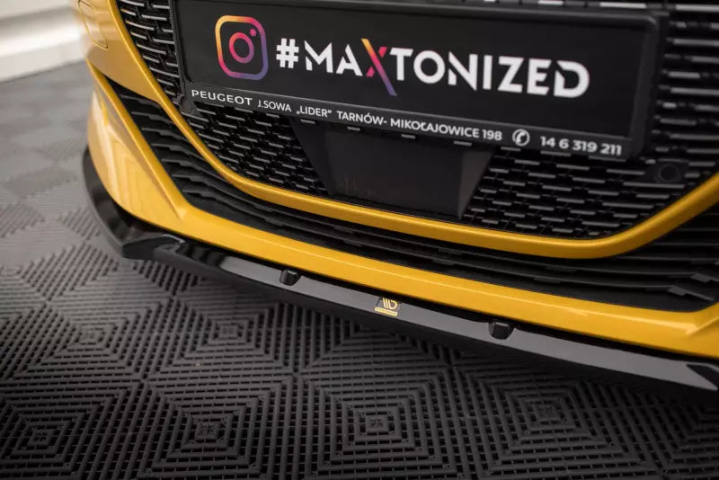 Maxton Design Frontlippe für Peugeot 208 GT Mk2 – Ansicht 3