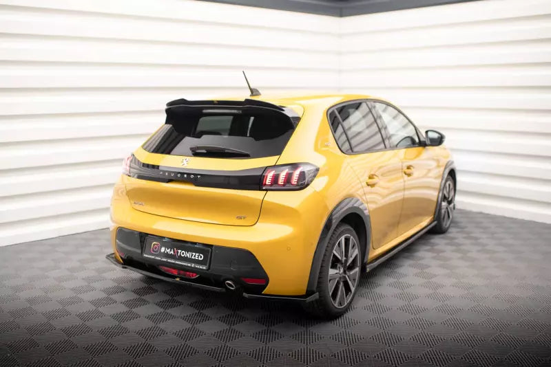 Maxton Design Diffusor Flaps für Peugeot 208 GT Mk2 Hochglanz schwarz – Ansicht 1