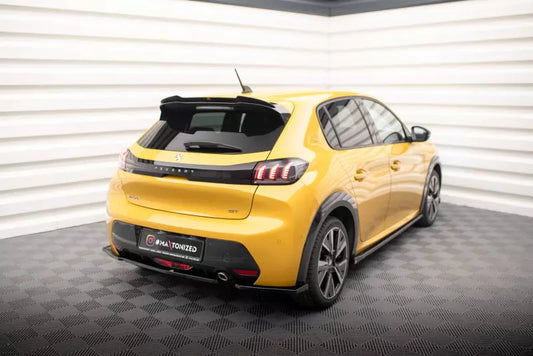 Maxton Design Diffusor Flaps für Peugeot 208 GT Mk2 Hochglanz schwarz – Ansicht 1