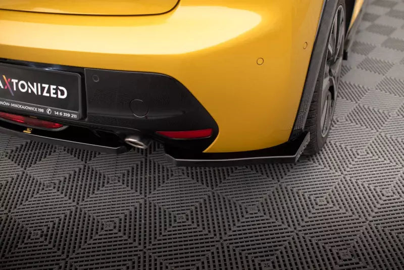 Maxton Design Diffusor Flaps für Peugeot 208 GT Mk2 Hochglanz schwarz – Ansicht 3