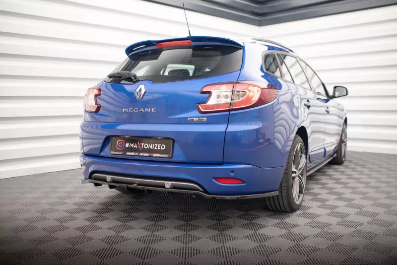 Maxton Design Heckdiffusor DTM Look fürRenault Megane GT Line Grandtour Mk3 Facelift Hochglanz schwarz – Ansicht 2