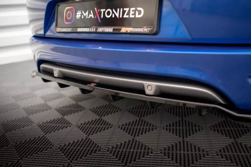 Maxton Design Heckdiffusor DTM Look fürRenault Megane GT Line Grandtour Mk3 Facelift Hochglanz schwarz – Ansicht 4