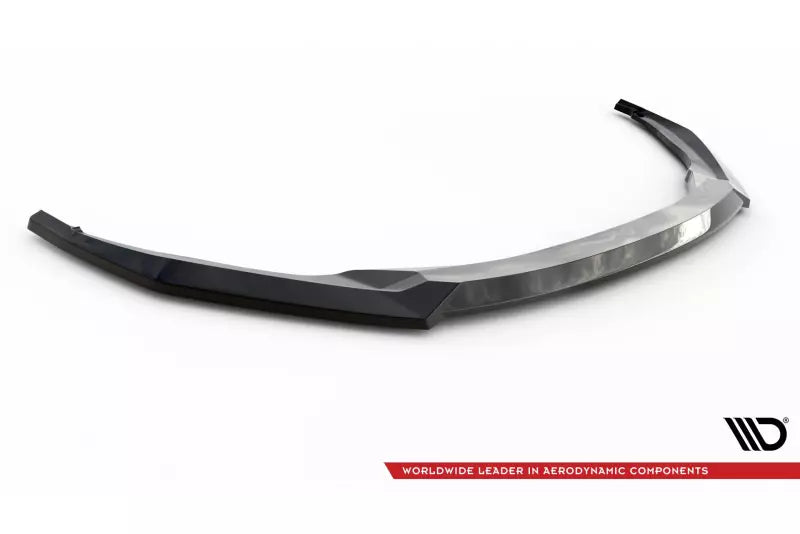 Maxton Design Frontlippe V.2 für Skoda Octavia Sportline Mk4 Hochglanz schwarz – Ansicht 4