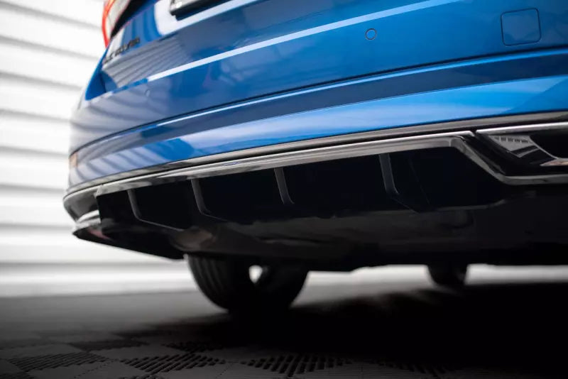 Maxton Design Heckdiffusor DTM Look für Skoda Octavia Sportline Mk4 Hochglanz schwarz – Ansicht 3