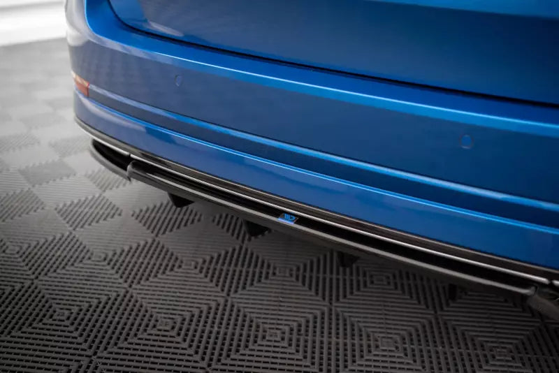 Maxton Design Heckdiffusor DTM Look für Skoda Octavia Sportline Mk4 Hochglanz schwarz – Ansicht 4
