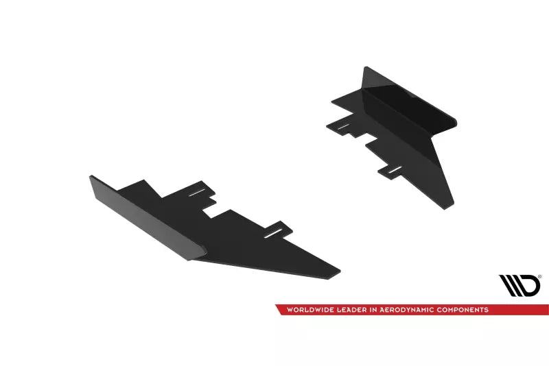 Maxton Design Street Pro Heckdiffusor-Flaps für Audi RS6 Avant C6 Hochglanz schwarz – Ansicht 4