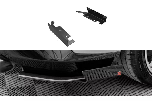 Maxton Design Street Pro Heckdiffusor-Flaps für BMW 2 Coupe M240i G42 Hochglanz schwarz – Ansicht 1