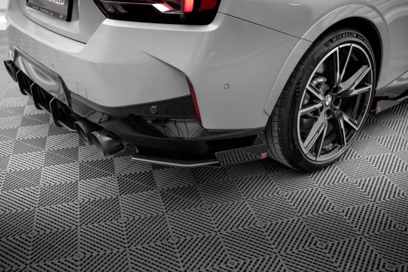 Maxton Design Street Pro Heckdiffusor-Flaps für BMW 2 Coupe M240i G42 Hochglanz schwarz – Ansicht 2