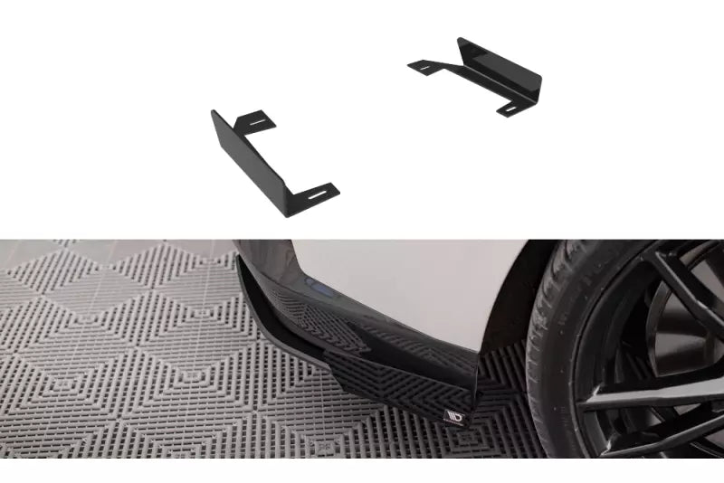 Maxton Design Street Pro Heckdiffusor-Flaps für BMW 2 Coupe M-Paket G42 Hochglanz schwarz – Ansicht 1