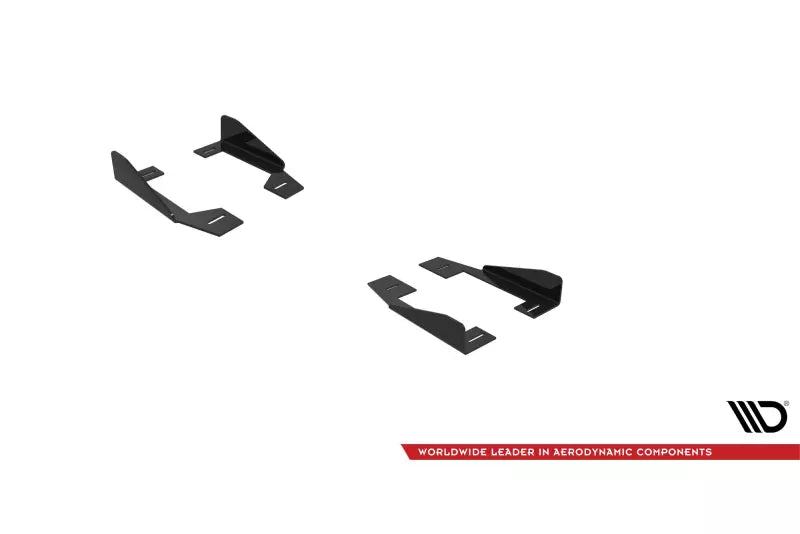 Maxton Design Street Pro Seitenschweller-Flaps für BMW 2 Coupe M-Paket / M240i G42 Hochglanz schwarz – Ansicht 3